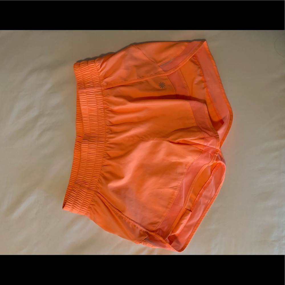 Athleta mesh racer run women shorts 4 inch